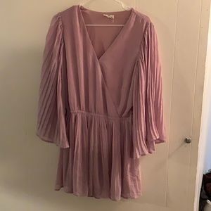 Mauve dressy romper.